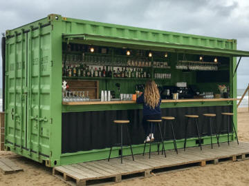 chiosco bar container spiaggia