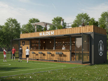 container chiosco bar Sport 